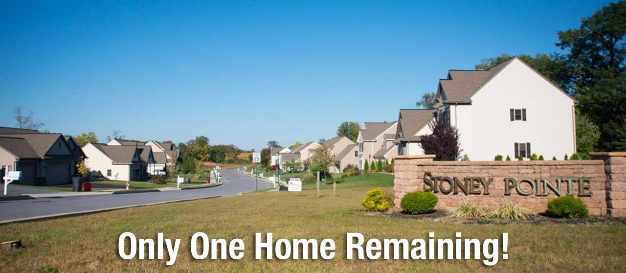Stoney Pointe New Home Community in Stevens PA