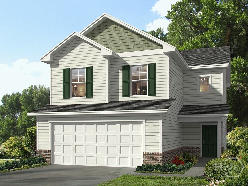 Exterior:Artist Rendering - Crestview TR - Elevation E