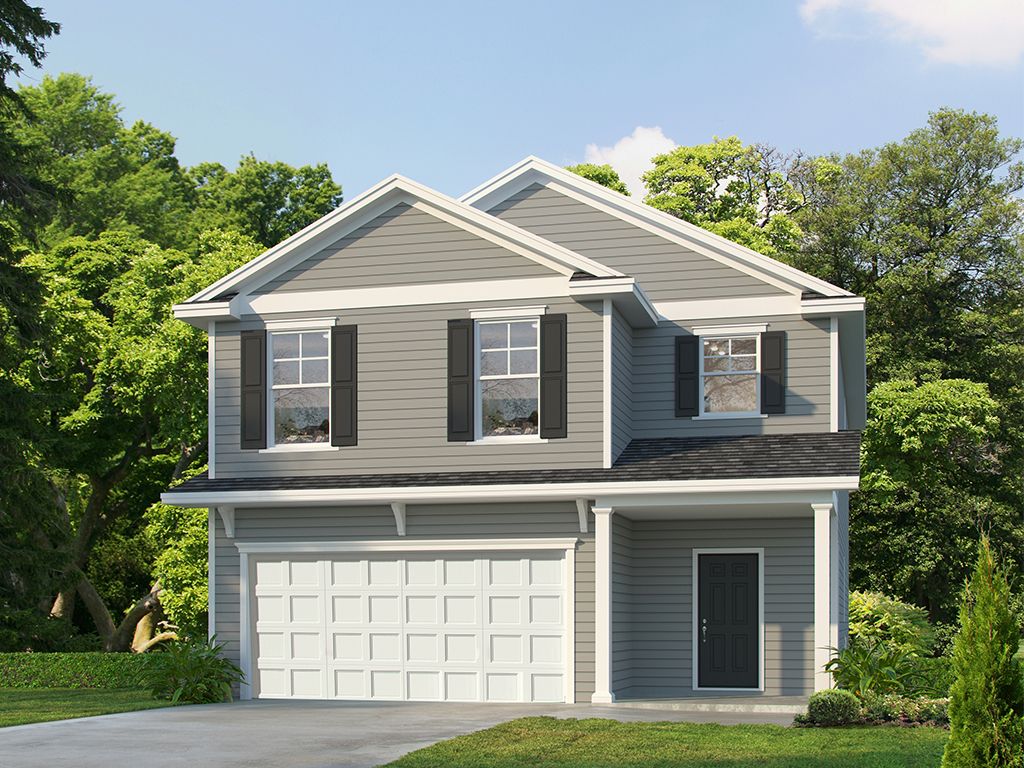 Avery A, two story house floor plan designs by Landmark 24 Homes:Avery A