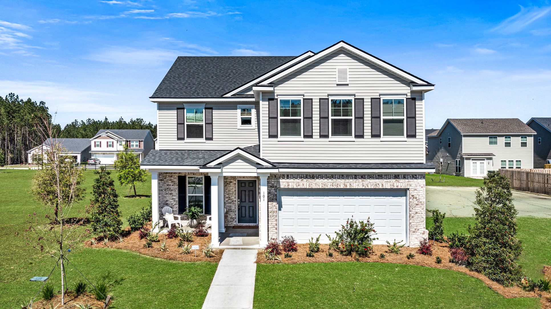 Image of Brookline new home in Savannah, GA