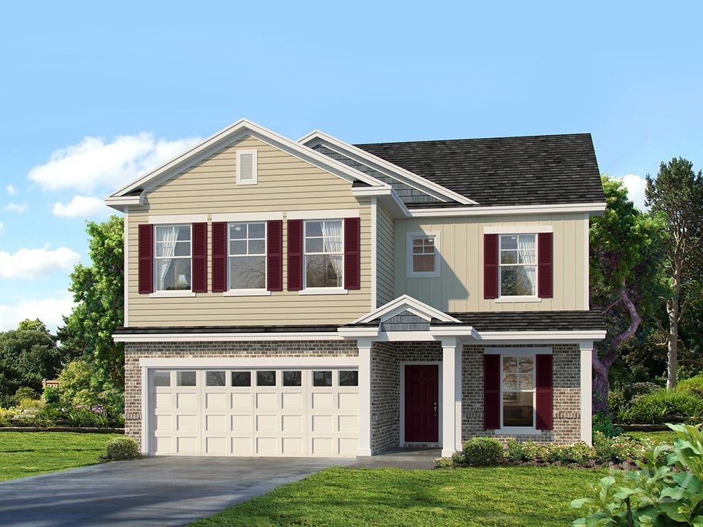 Exterior:Rendering only. Plan orientation, options, upgrades, colors, details and dimensions may differ in a