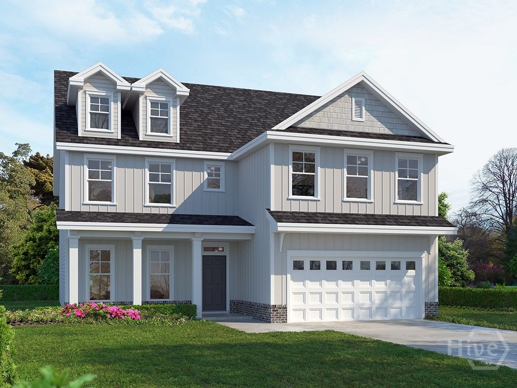 Exterior:Rendering only. Plan orientation, colors, details, dimensions, and features may differ in actual ho