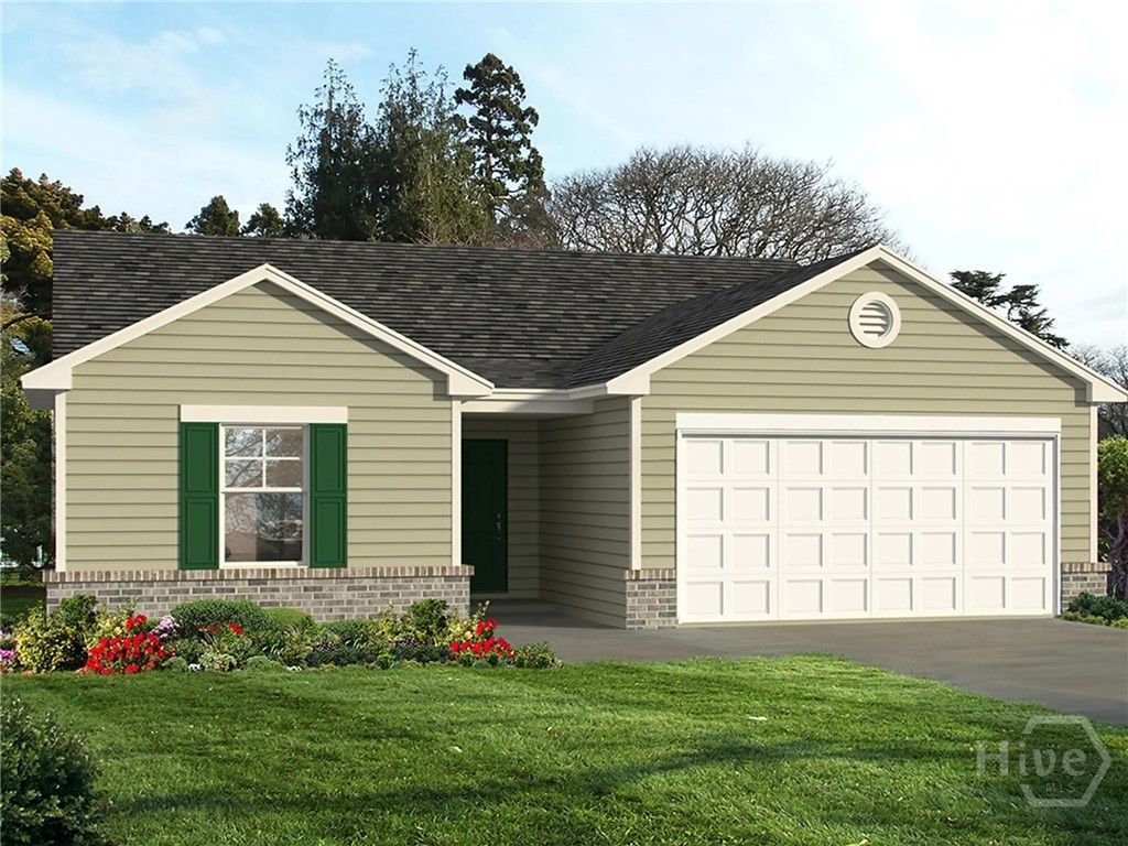 Exterior:Rendering. Plan orientation, colors, dimensions, details and upgrades may differ in actual home.