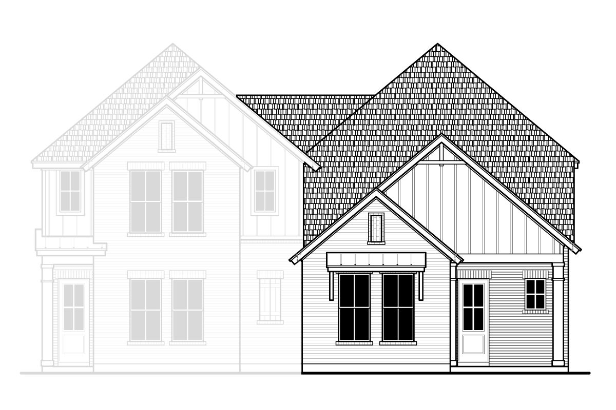TH Plan 2 - Modern Farmhouse Elevation D