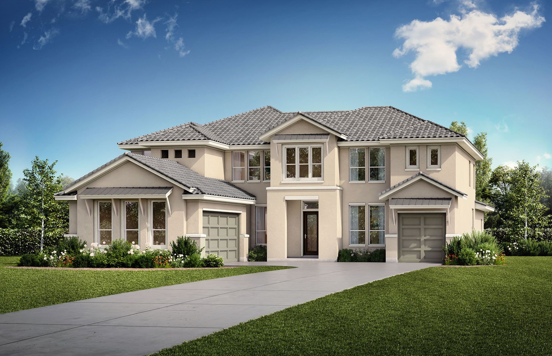 745 Biltmore Elevation F - Representational Only