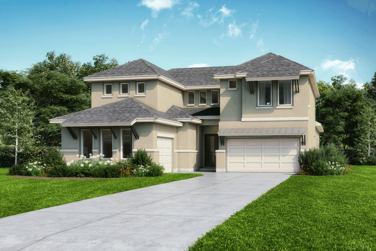 L630 Montreal Elevation A - Representational Only