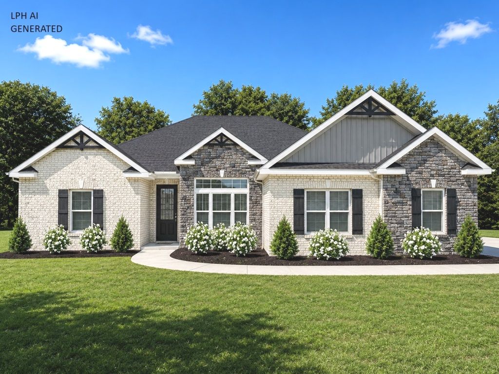 Elevation 1 for Monticello B:Elevation 1 for Monticello B