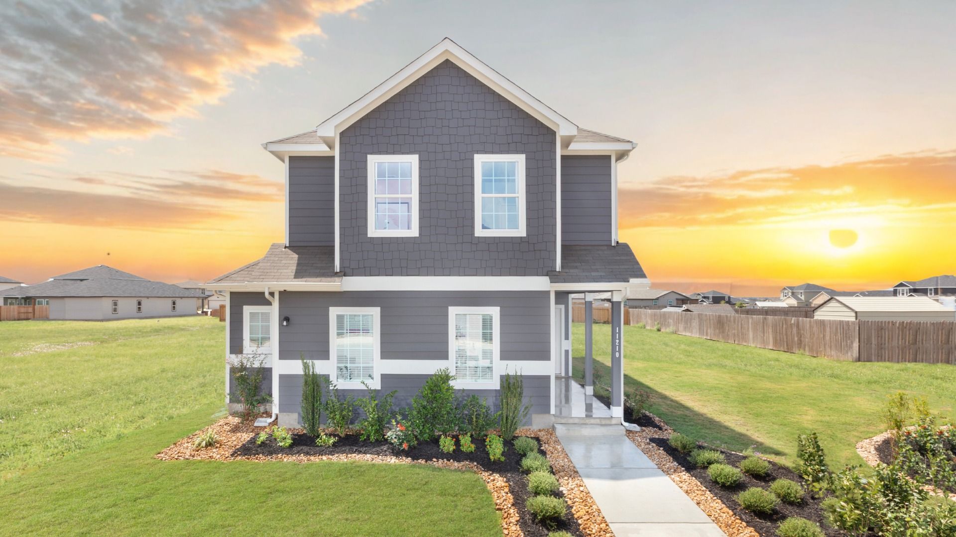 Katzer Ranch Model Home Exterior