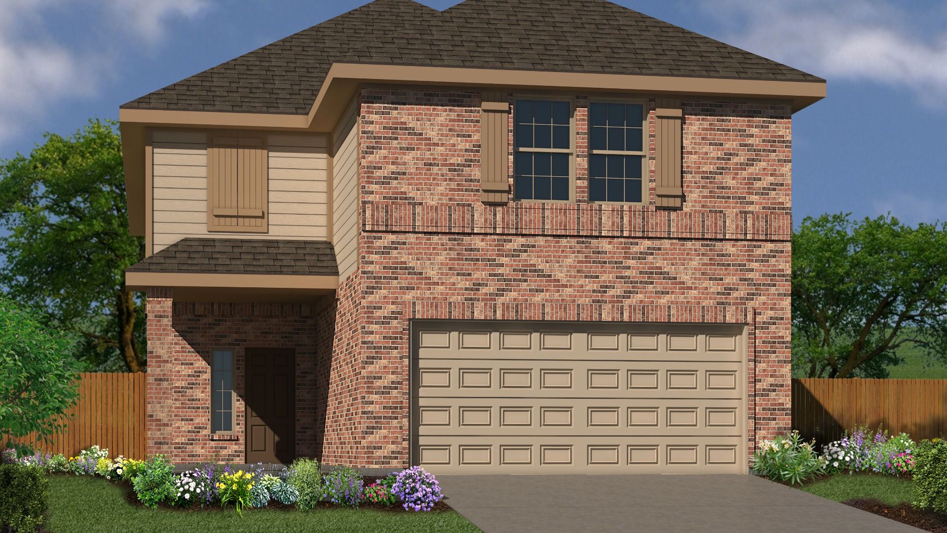 McKinney 2445 A.jpg:Elevation A