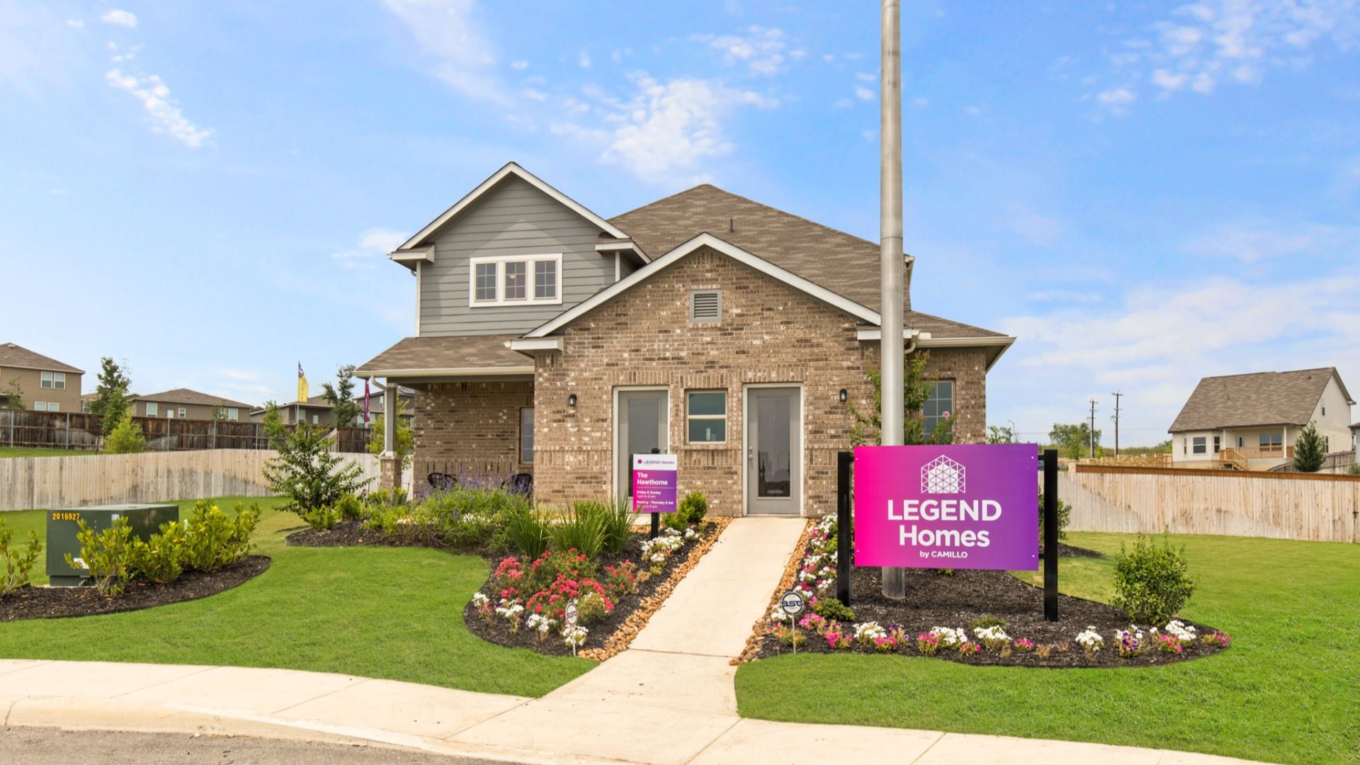 7402 Toledo Bend 3.jpg:Cinco Lakes Model Home Exterior