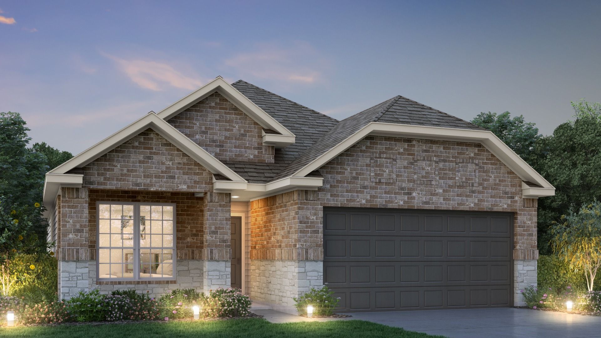 The Palermo 3501 Elevation F:Elevation F