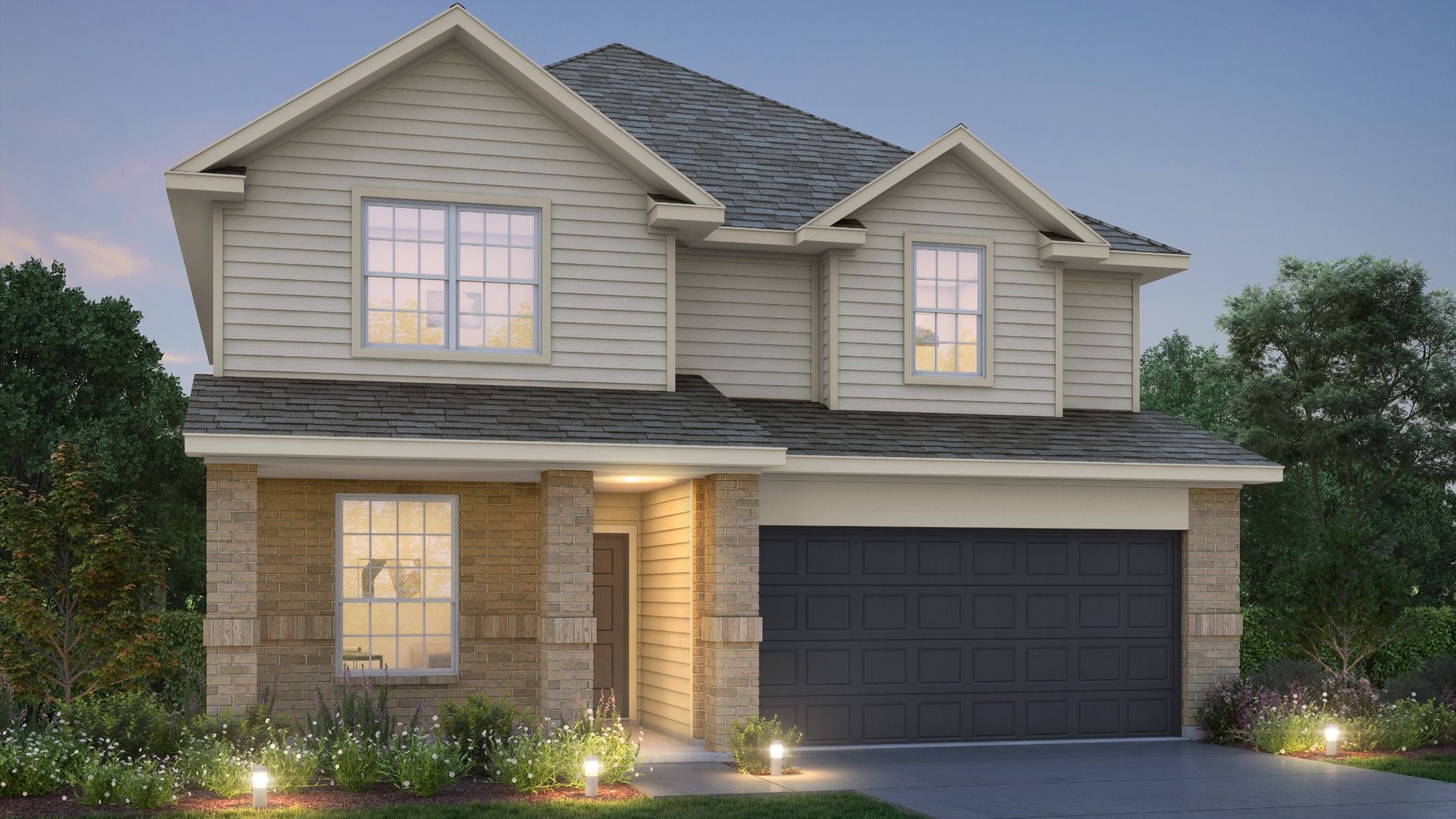 The Sienna 3506 Elevation C:Elevation C