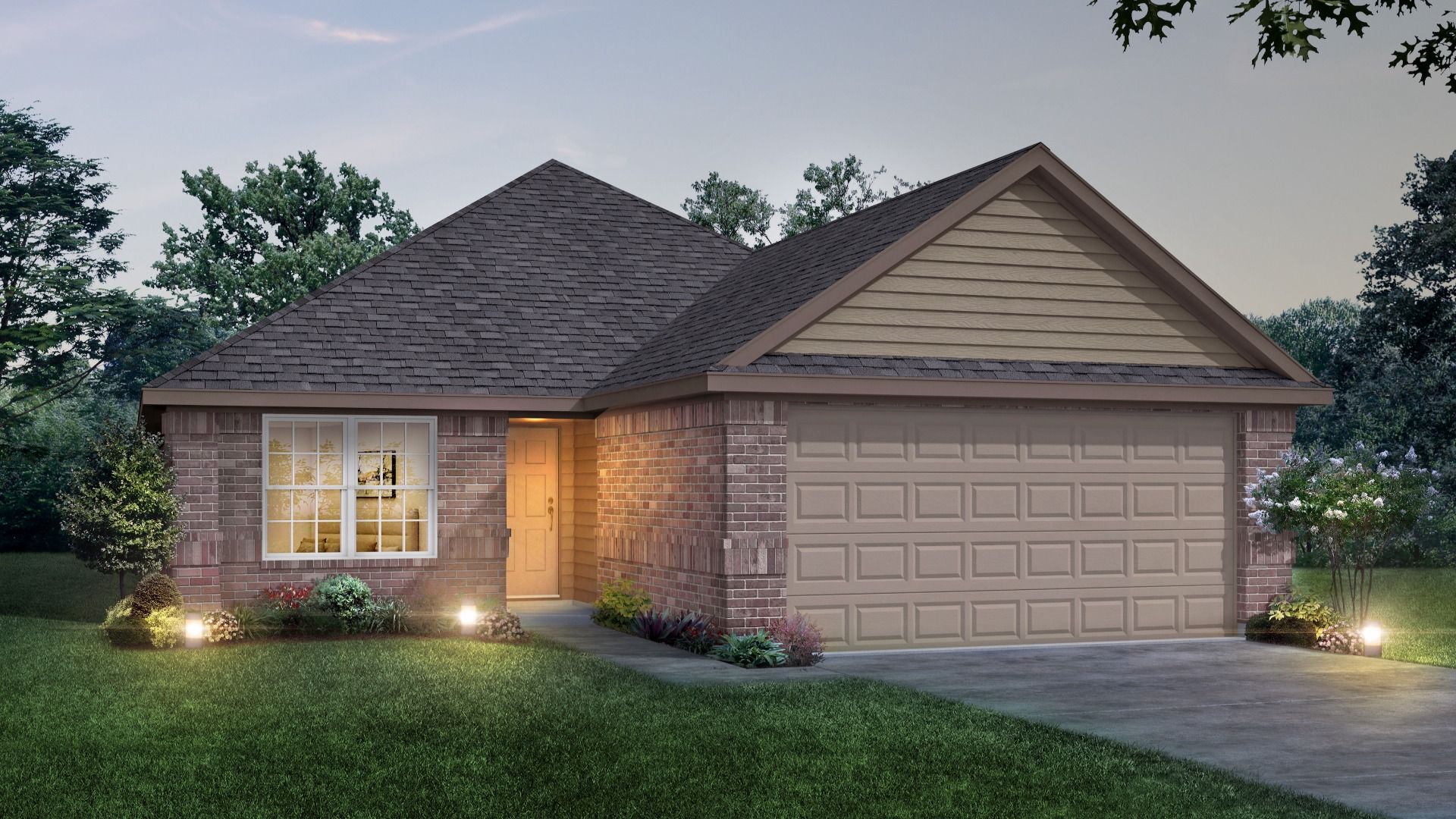 The Messina 3502 Elevation B:Elevation B
