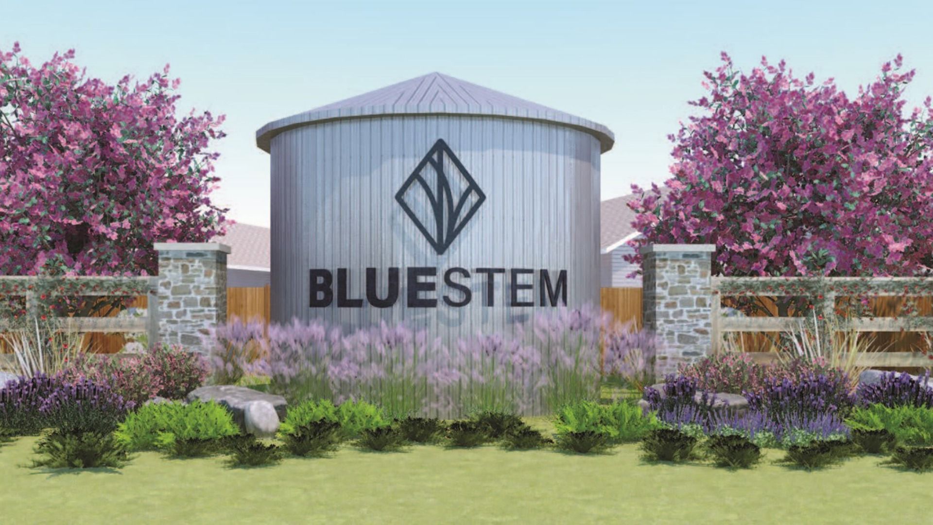 Bluestem Entry Monument Sign