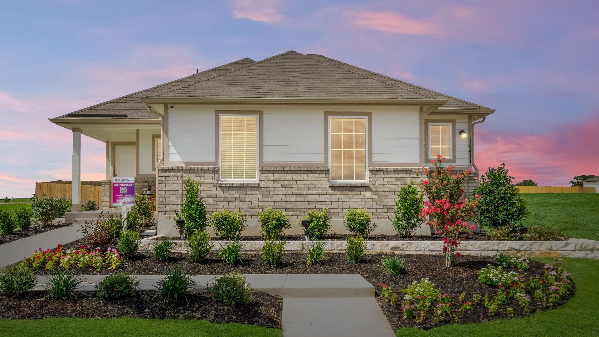 Hickory Ridge Model Home Exterior