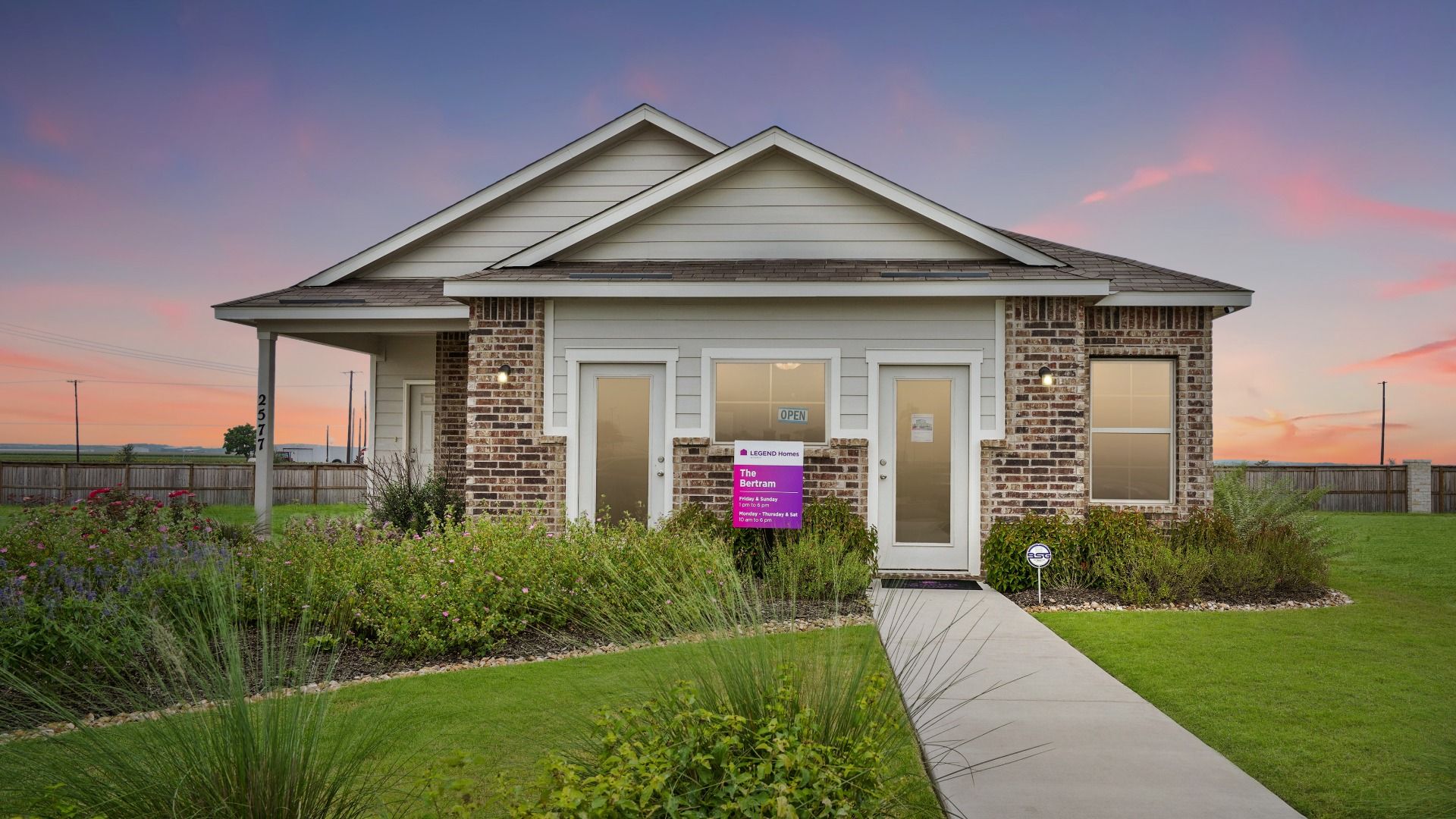 2577 Gideon Lane New Braunfels 78130 2.jpg:Dauer Ranch Model Home Exterior