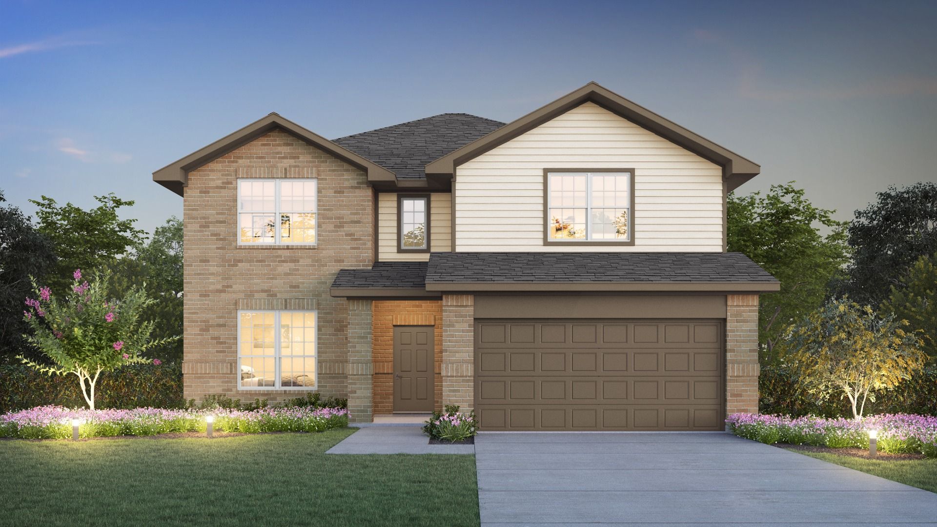 Legend Homes Oakdale 4014_Elv A.jpg:Elevation A