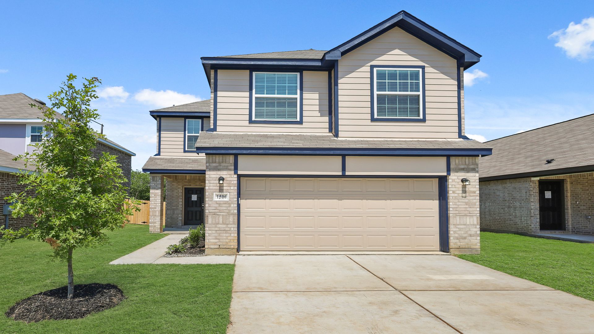 1506 Romans Rd Ennis, TX 75119 1.jpg:Elevation B