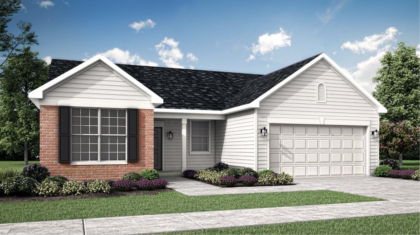 Elevation A - Rutherford Exterior Rendering