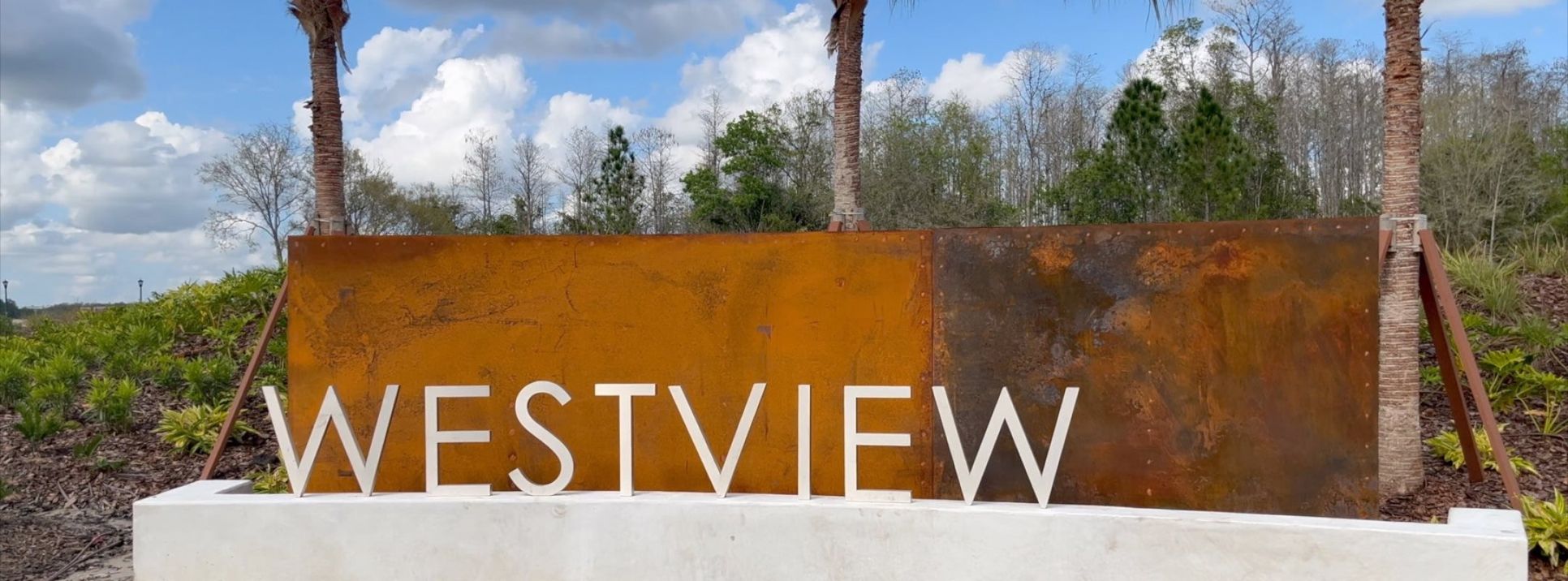 Westview monument sign