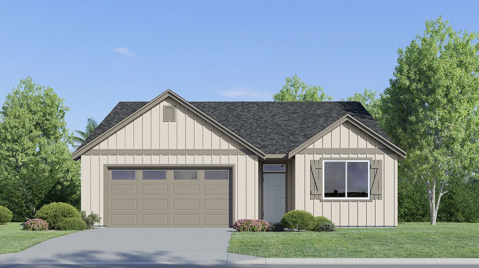 Elevation F - 1711 Willamette South River Terrace Alpine Farmhou