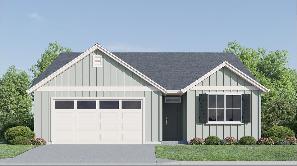 Elevation F - Heightsat Cooper Mountain Alpine Farmhouse F