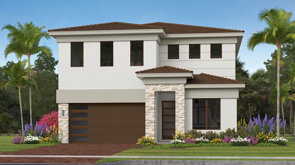 Elevation E1 - 2555 Promenade Lotis Wellington Palma E1