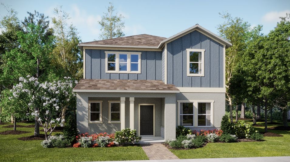 Elevation B - 2051 Manor Alley II Bridgewalk Aurora II B