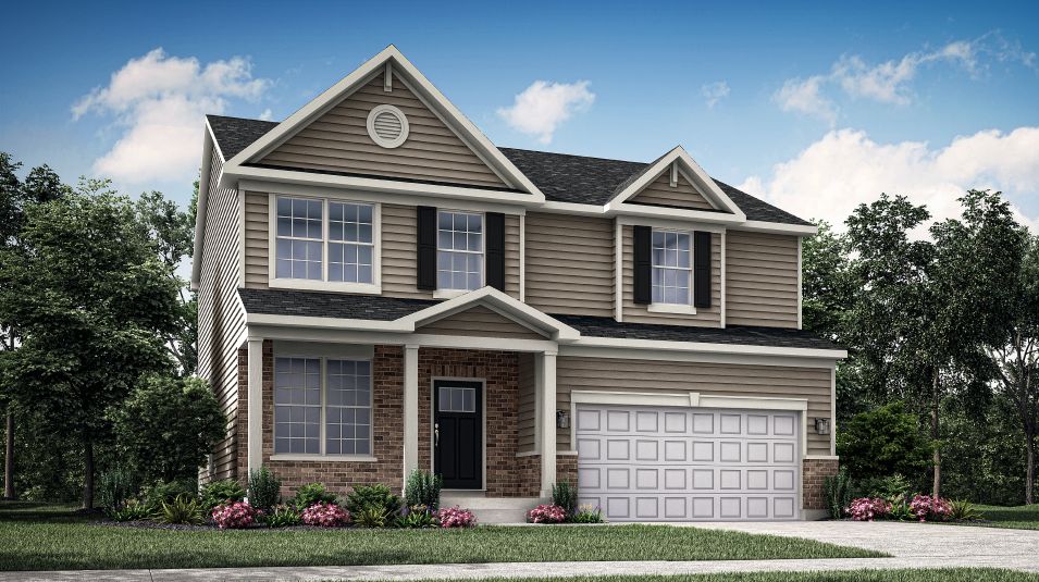 Elevation D - Starling Exterior Rendering