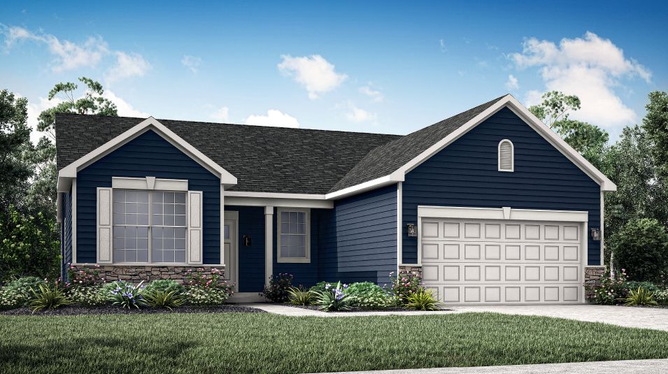 Elevation A - Rutherford II Exterior Rendering