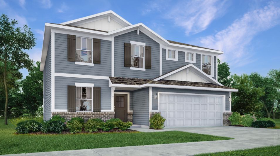 Elevation A0 - Hampshire Exterior Rendering