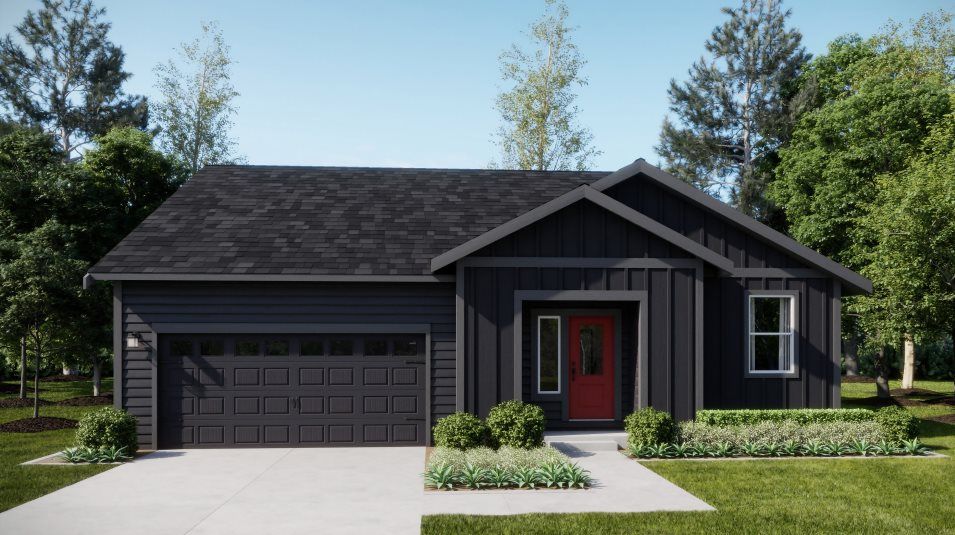 Elevation MF - Modern Farmhouse image
