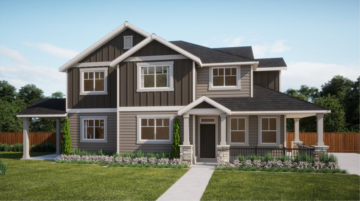 Elevation F - Farmhouse