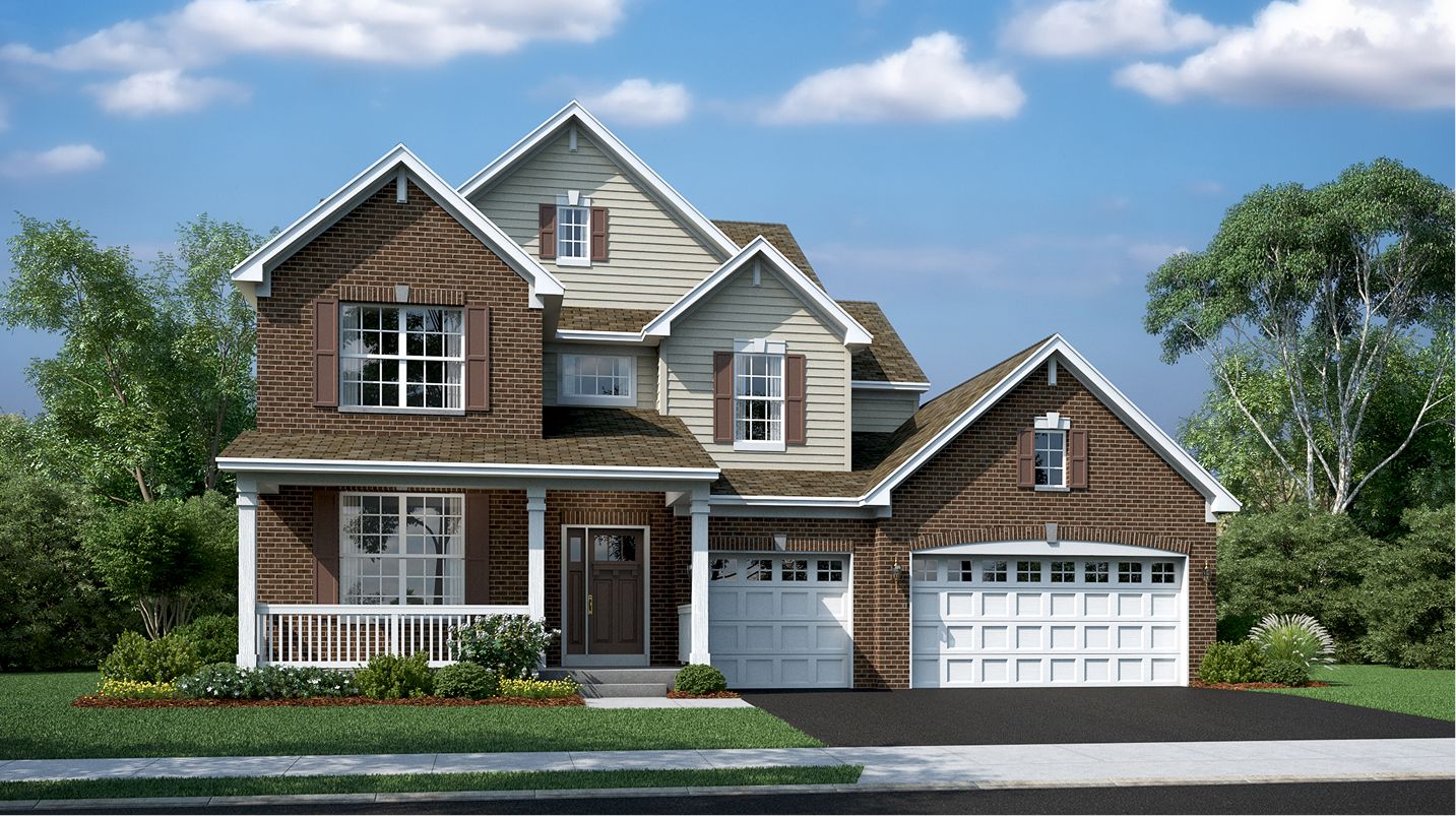 Elevation C - 8325 Waterford Bluestone C Opt Brick 041125
