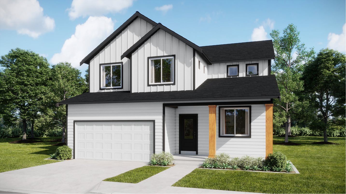 Elevation MF - Modern Farmhouse home image