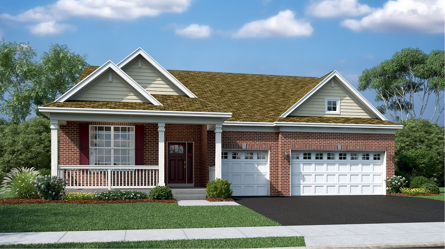 Elevation C - 8260 Phase2 Ponds Stony Creek Ridgefield Opt Brick