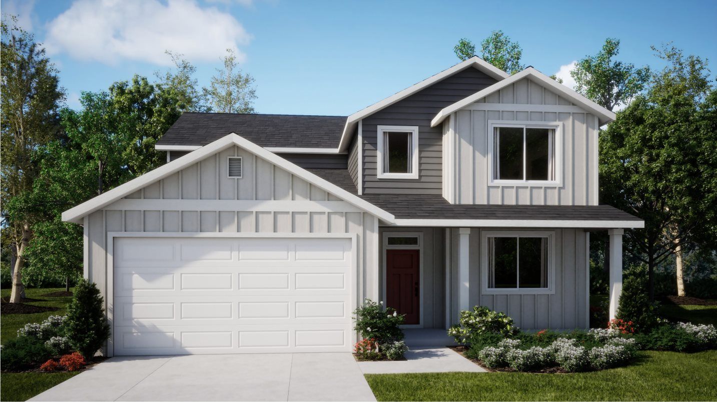 Elevation F - Farmhouse