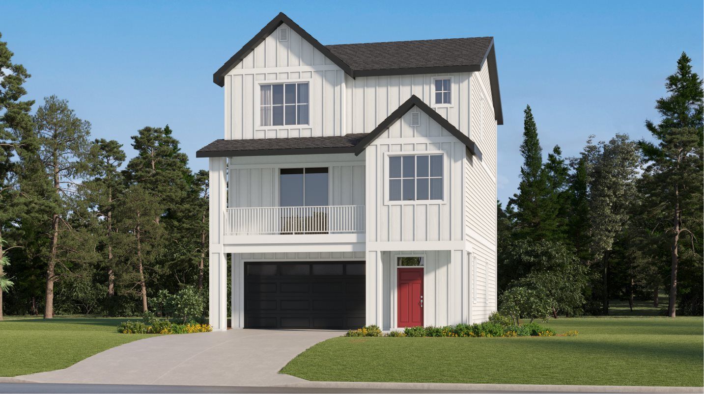 Elevation F - Farmhouse