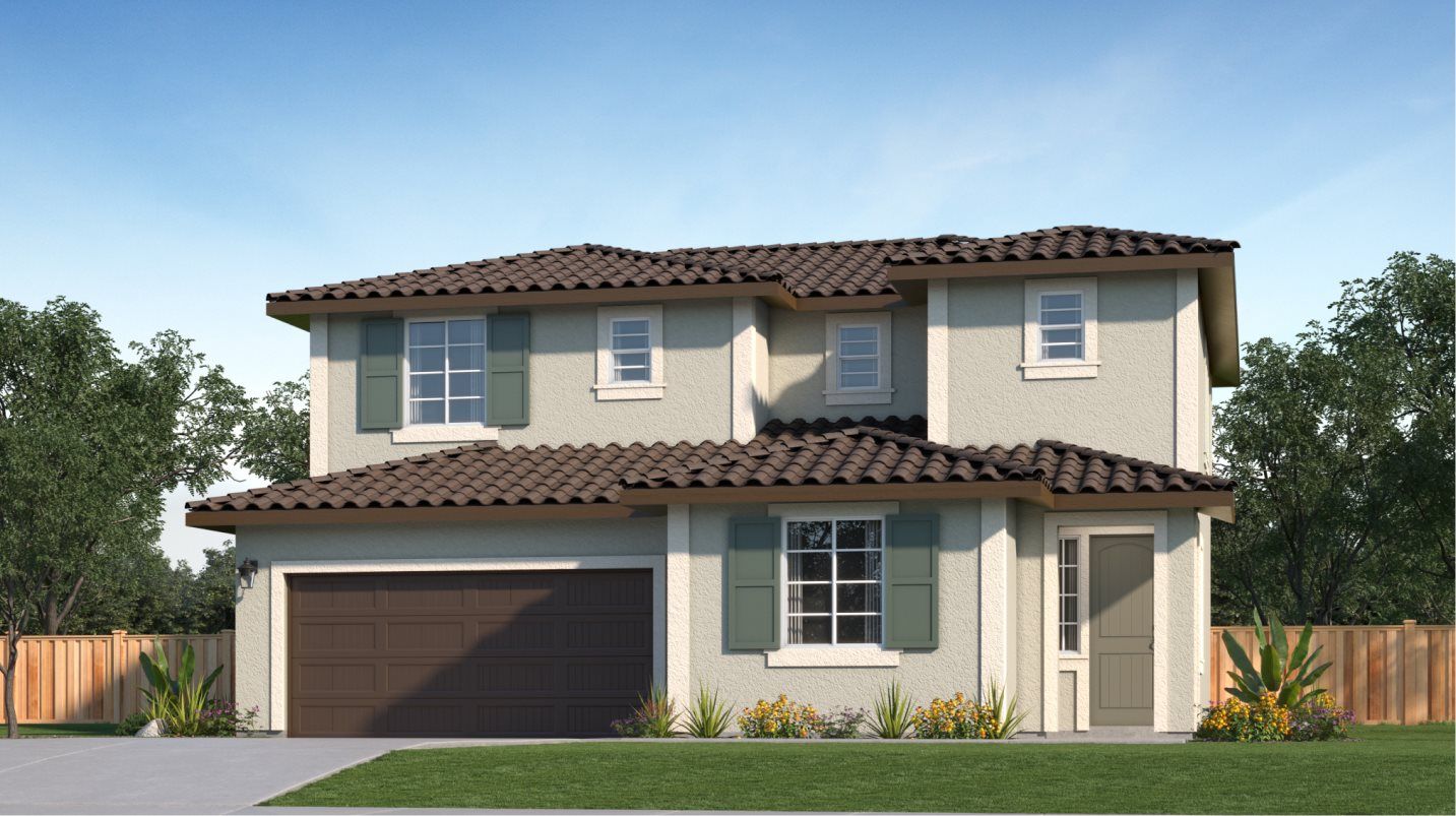 Elevation H - Italianate - H