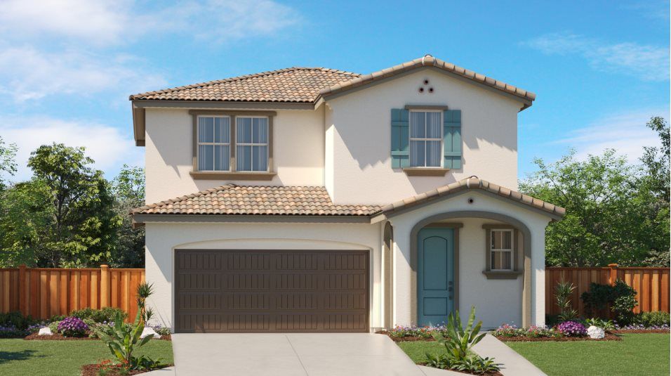 Elevation A - Early California