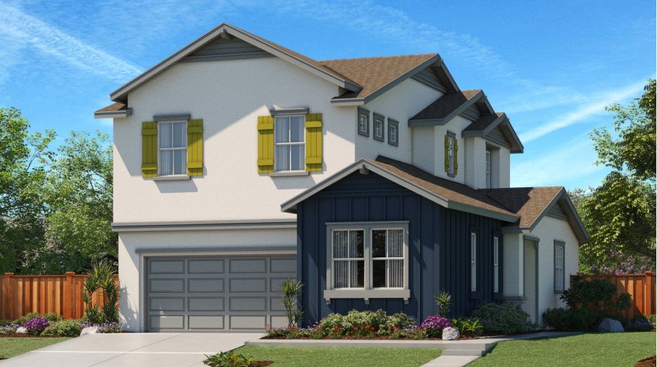 Elevation E - Western Farmhouse