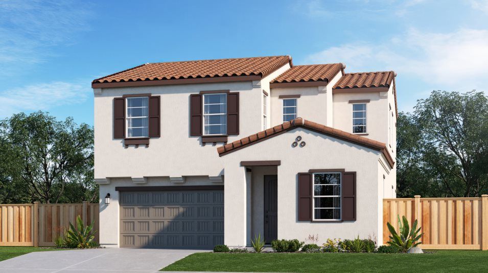 Elevation B - Driftway Res 1Transitional Spanish
