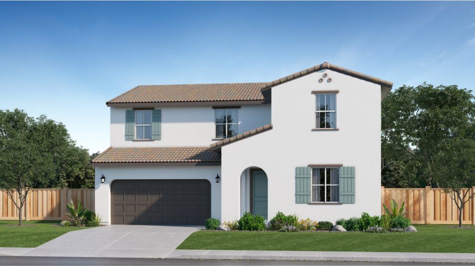 Elevation A - Early California