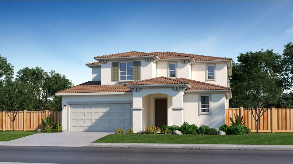 Elevation E - Mediterranean Revival
