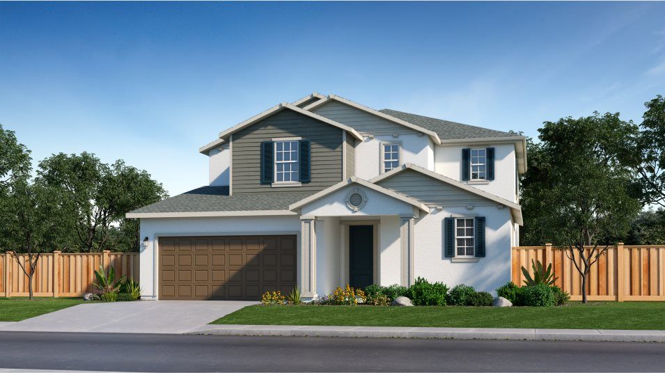 Elevation F - Colonial