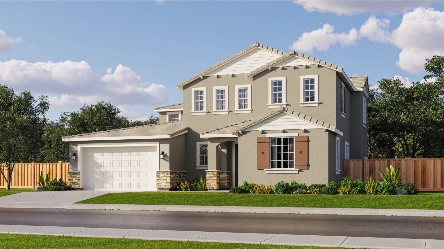 Elevation B - Tracy Hills Res 3 Country European