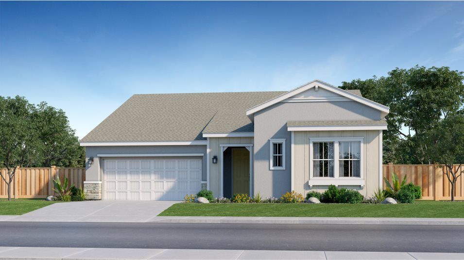 Elevation C - Western Farmhouse