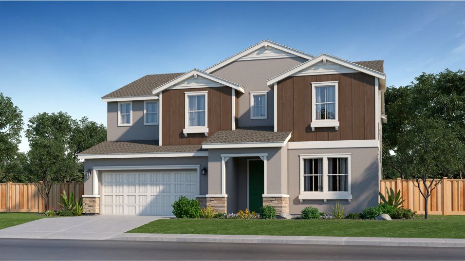 Elevation C - Western Farmhouse