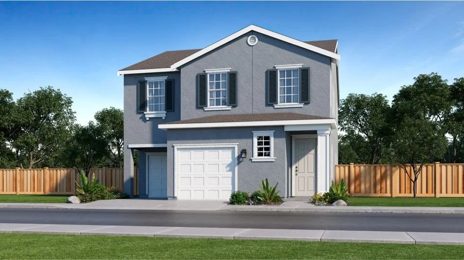Elevation D - Traditional-style home image