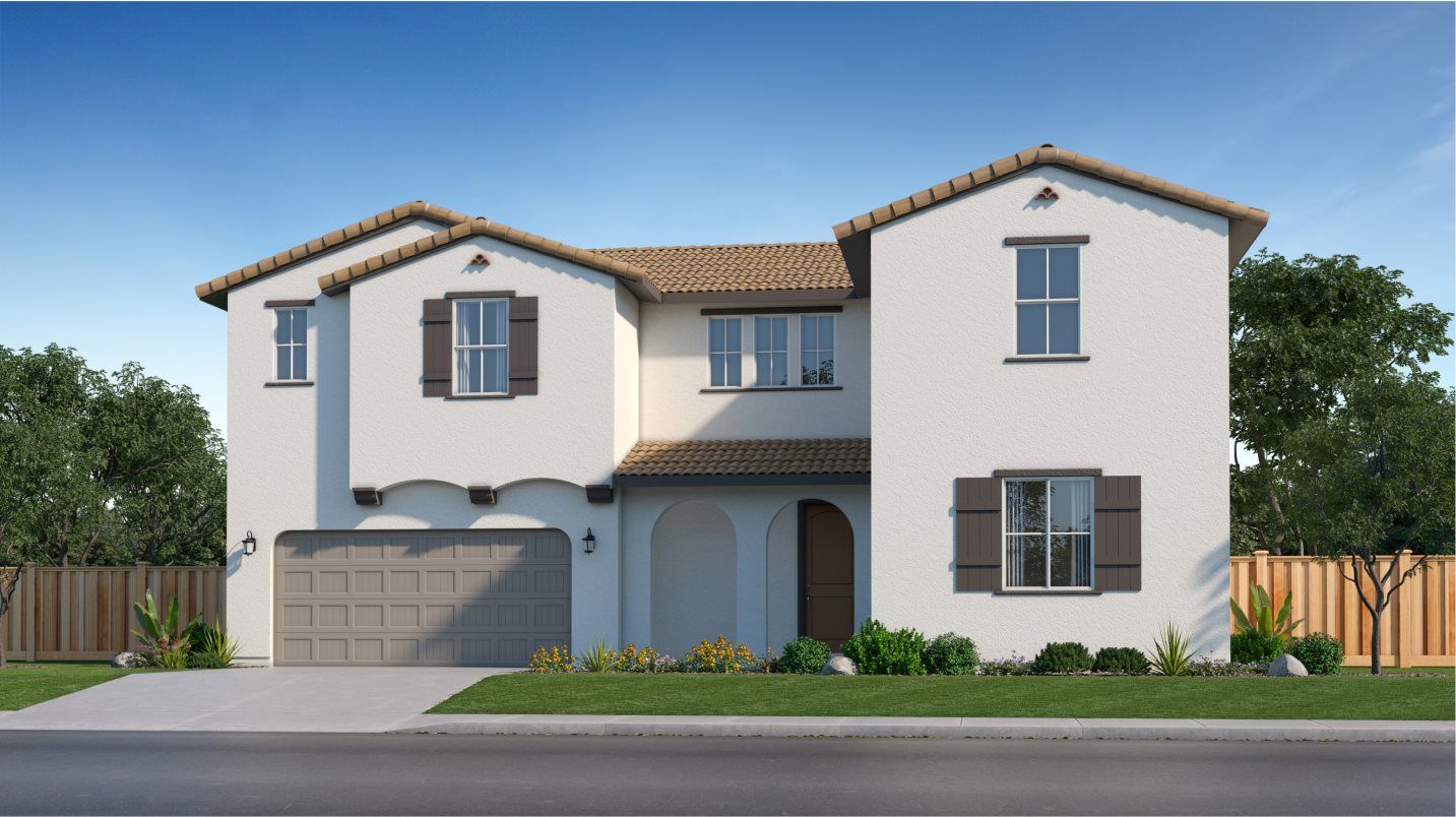 Elevation A - Early California